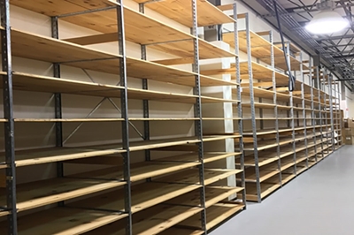 Used Boltless Lozier Shelving